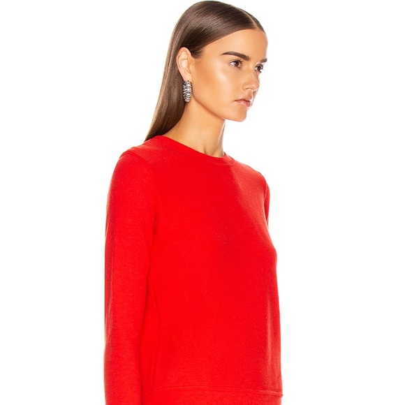 ENZA COSTA Pique Sweatshirt Size Small - Picture 6 of 6